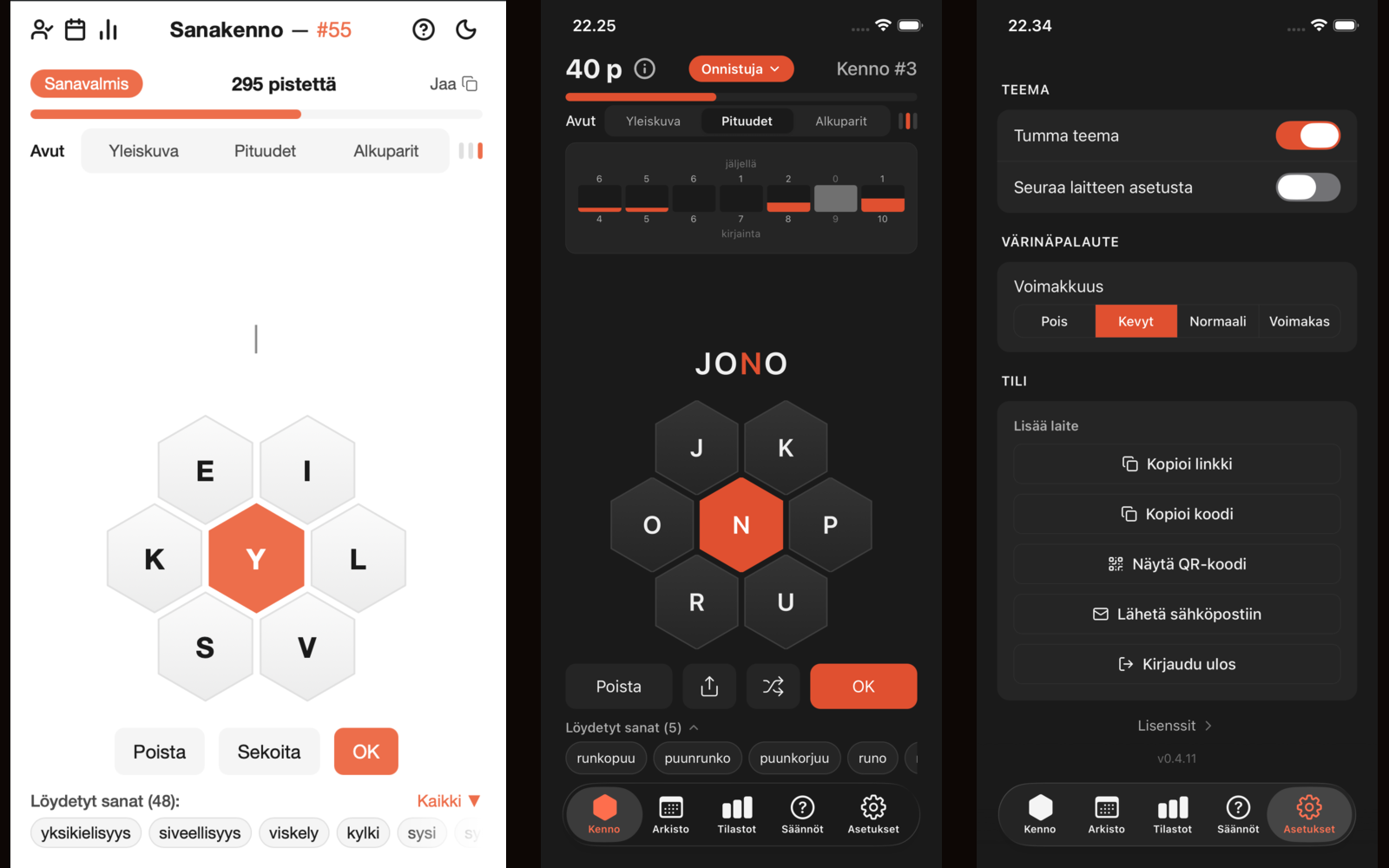 Sanakenno screenshot
